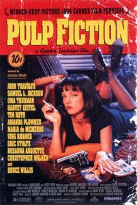 Ψηφιάκη εκτύπωση σε αφίσα η καμβά Pulp Fiction εκτυπωση σε αφισα