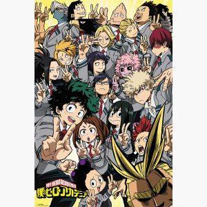 Αφίσες Anime, Animation - My Hero Academia, School Compilation
