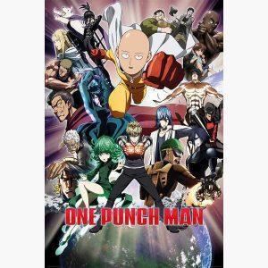 Αφίσες Anime, Animation - One Punch Man, Collage