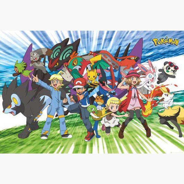 Αφίσες Anime, Animation - Pokemon Traveling Party