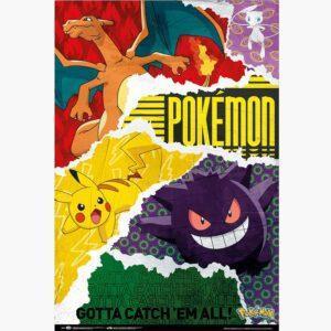 Αφίσες Anime, Animation - Pokemon, Gotta Catch ’em all