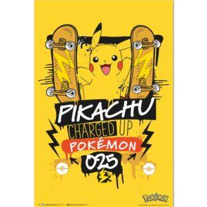 Αφίσες Anime, Animation - Pokemon, Picachu charged up 025