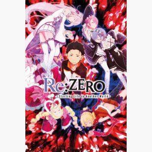 Αφίσες Anime, Animation - Re:Zero, Key Art