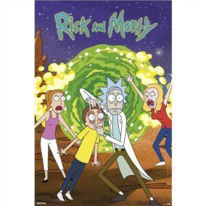 Αφίσες Anime, Animation - Rick and Morty, Portal