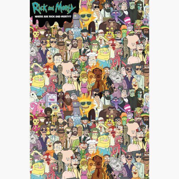 Αφίσες Anime, Animation- Rick and Morty, Where's Rick