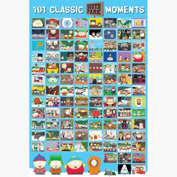 Αφίσες Anime, Animation - Southpark, 101 Classic Moments