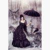 Αφίσες Φαντασίας – Victoria Frances, Gothic Siren with Black Parasol