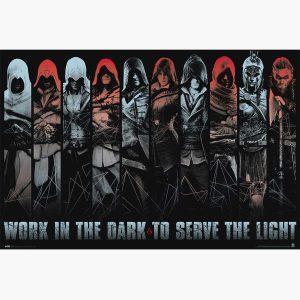 Αφίσες Gaming - Assasins Creed, Work in the Dark