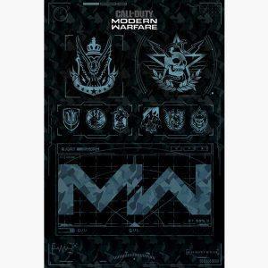 Αφίσες Gaming - Call of Duty: Modern Warfare (Fractions)