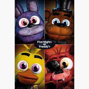 Αφίσες Gaming - Five Nights at Freddy's, Quad