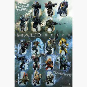 Αφίσες Gaming - Character Collage Halo: Reach