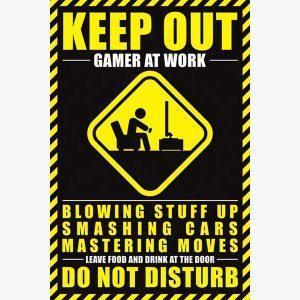 Αφίσες Gaming - Gamer At Work
