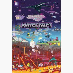 Αφίσες Gaming - Minecraft, World Beyond