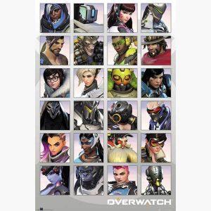 Αφίσες Gaming - OverWatch, Character Portraits
