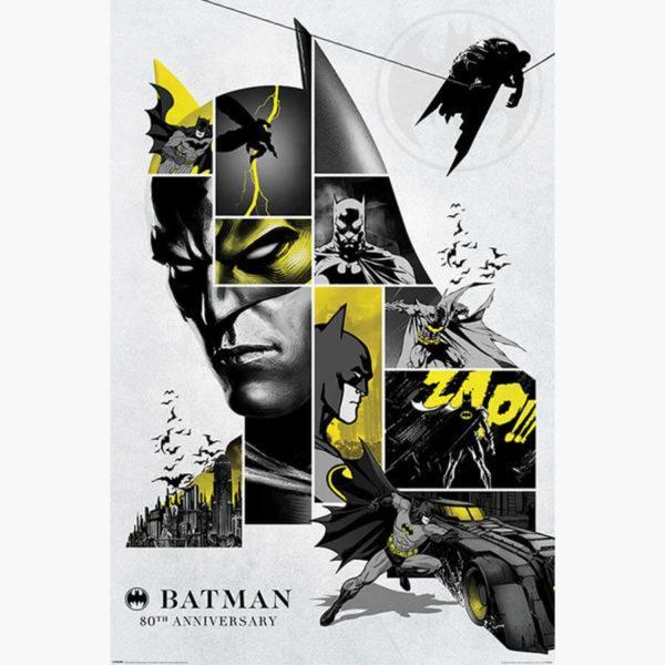 Αφίσες Marvel, Dc, Super Heroes - Batman (80th Anniversary)