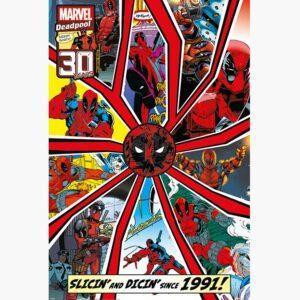 Αφίσες Marvel, Dc, Super Heroes - Deadpool (Shattered)