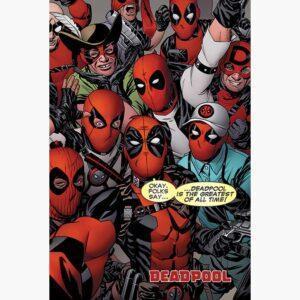 Αφίσες Marvel, Dc, Super Heroes - Deadpool (Selfie)