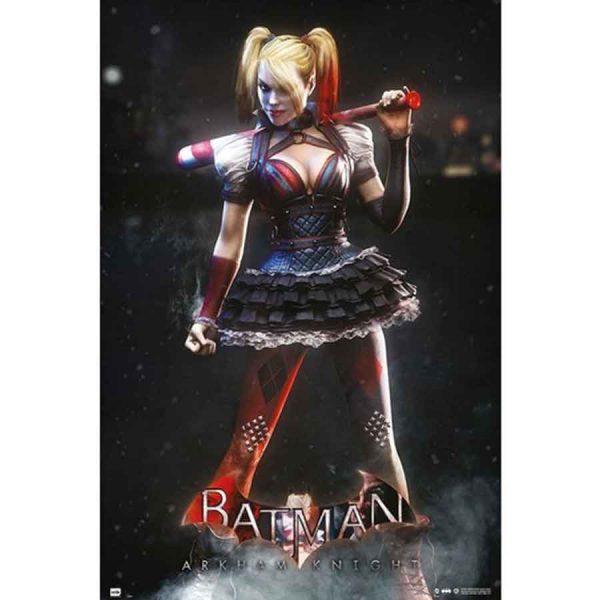 Αφίσες Marvel, Dc, Super Heroes - Harley Quinn, Batman Arkham Night