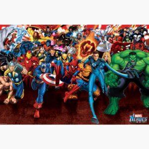 Αφίσες Marvel, Dc, Super Heroes - Attack! Marvel Heroes