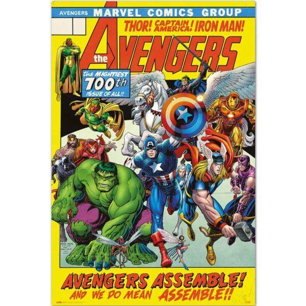 Αφίσες Marvel, Dc, Super Heroes - Marvel Comics Avengers 100th Issue