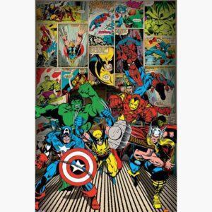 Αφίσες Marvel, Dc, Super Heroes – Marvel, Here Come The Heroes