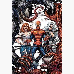 Αφίσες Marvel, Dc, Super Heroes – Spiderman, Venom and Carnage Fight