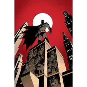 Αφίσες Marvel, Dc, Super Heroes - The Batman (Villain Skyline)