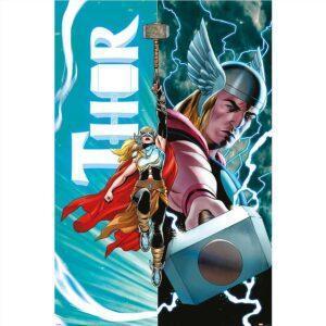 Αφίσες Marvel, Dc, Super Heroes - Thor (Thor Vs Female Thor)
