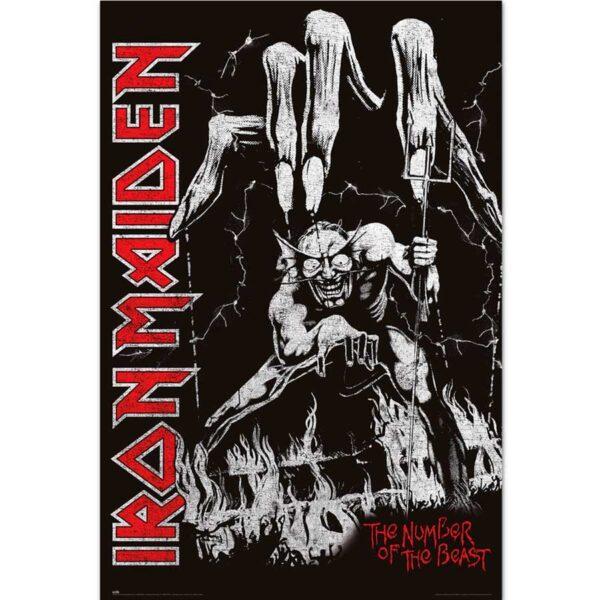 Αφίσες Μουσικής Heavy Metal, Rock – Iron Maiden, The Number of the Beast