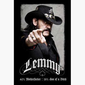 Αφίσες Μουσικής Heavy Metal, Rock - Lemmy (49% Mofo)