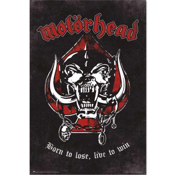 Αφίσες Μουσικής Heavy Metal, Rock - Motorhead, Born to Lose