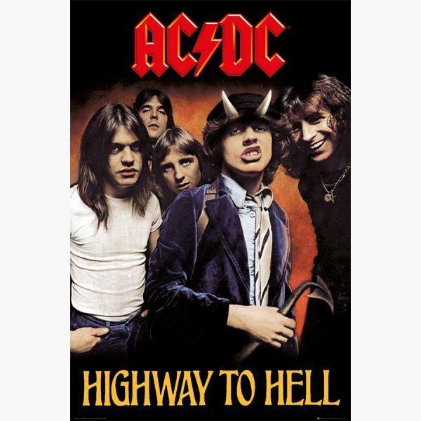 Αφίσες Μουσικής Old Bands & Singers - AC/DC Highway To Hell