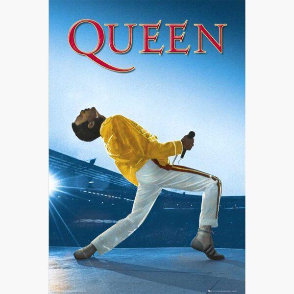 Αφίσες Μουσικής Old Bands & Singers - Queen (Live at Wembley)
