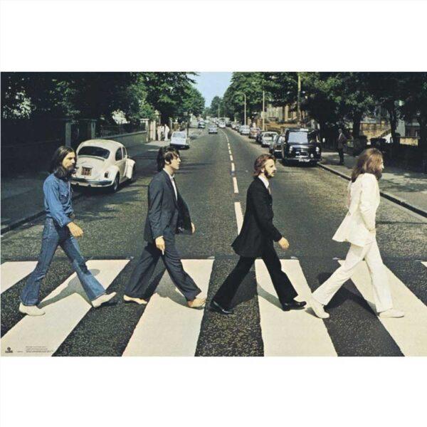 Αφίσες Μουσικής Old Bands & Singers - The Beatles, Abbey Road