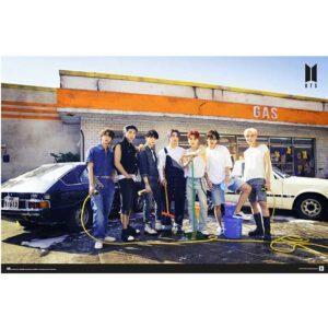 Αφίσες Μουσικής Pop, Rnb, Rap - BTS Gas Station
