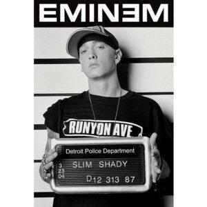 Αφίσες Μουσικής Pop, Rnb, Rap - Eminem, Mugshot
