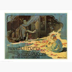 Αφίσες Παλιές Διαφημίσεις - Puccini, Madama Butterfly