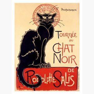 Αφίσες Παλιές Διαφημίσεις - Tournee du Chat Noir, c.1896