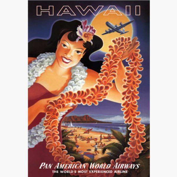 Αφίσες Παλιές Διαφημίσεις - Hawaii