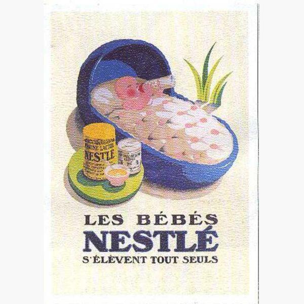 Αφίσες Παλιές Διαφημίσεις - les bebes Nestle