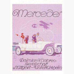 Αφίσες Παλιές Διαφημίσεις - Mercedes