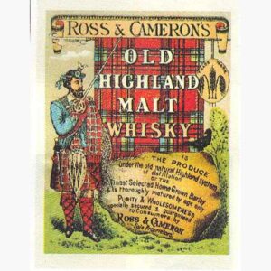 Αφίσες Παλιές Διαφημίσεις - Old Highland Molt Whiskey