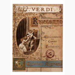 Αφίσες Παλιές Διαφημίσεις - Verdi, Rigoletto