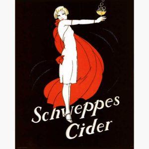Αφίσες Παλιές Διαφημίσεις - Schweppes Cider