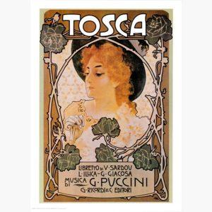 Αφίσες Παλιές Διαφημίσεις - Puccini, Tosca