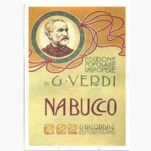 Αφίσες Παλιές Διαφημίσεις - Verdi, Nabucco