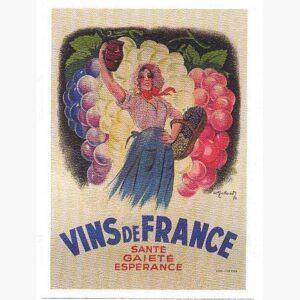 Αφίσες Παλιές Διαφημίσεις - Vins De France