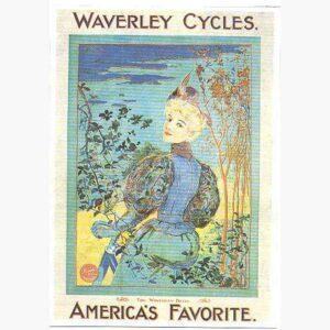 Αφίσες Παλιές Διαφημίσεις - Waverley Cycles, Americas Favorite