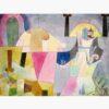 Αναπαραγωγές Ξένων Ζωγράφων σε καμβά – Paul Klee Black Columns in a Landscape