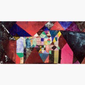 Αναπαραγωγές Ξένων Ζωγράφων σε καμβά - Paul Klee Municipal Jewel